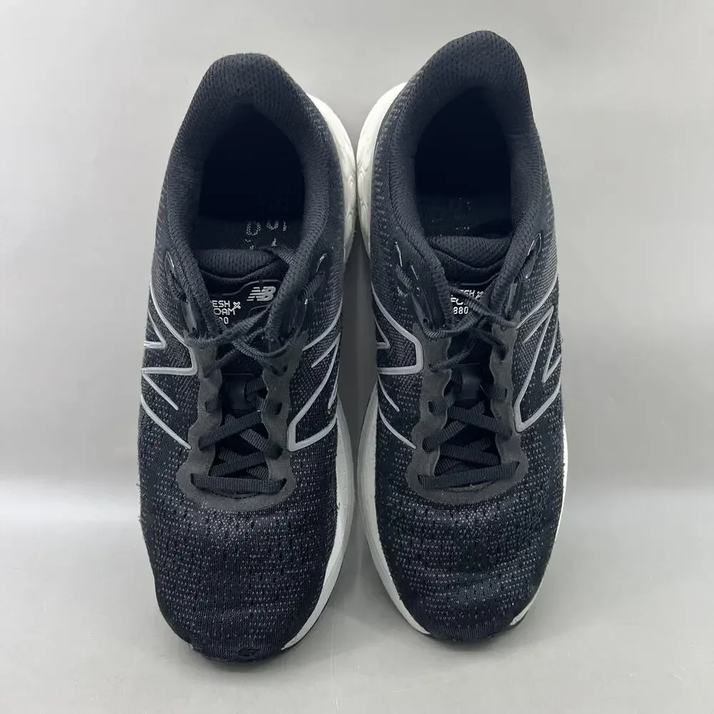 New Balance Fresh Foam 880 v12 Running Shoes Men's 10.5 Black Comfort Sneakers